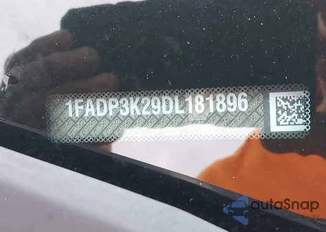 2013 Ford Focus Se из США, поврежденный, VIN 1FADP3K29DL181896